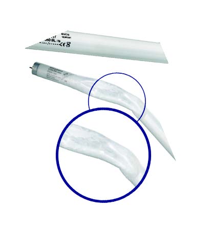 8W, Blacklight Toughcoat Sirpalesuojattu BL368 T5, G5, 288mm, Hyönteislamppu Sylvania