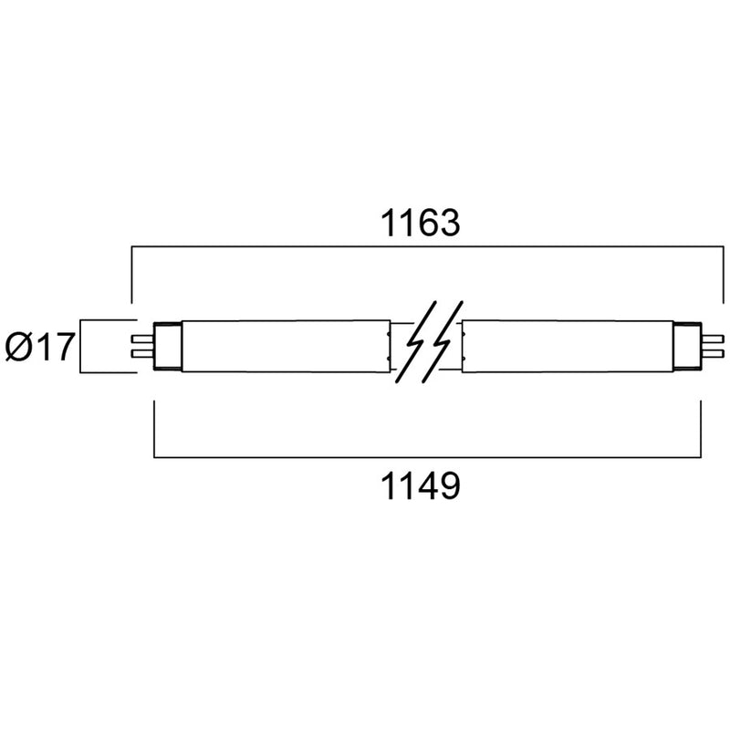 16W, 2400lm, ToLEDo Superia T5, 230V AC, G5, 4000K, 1149mm, LED Putki Sylvania