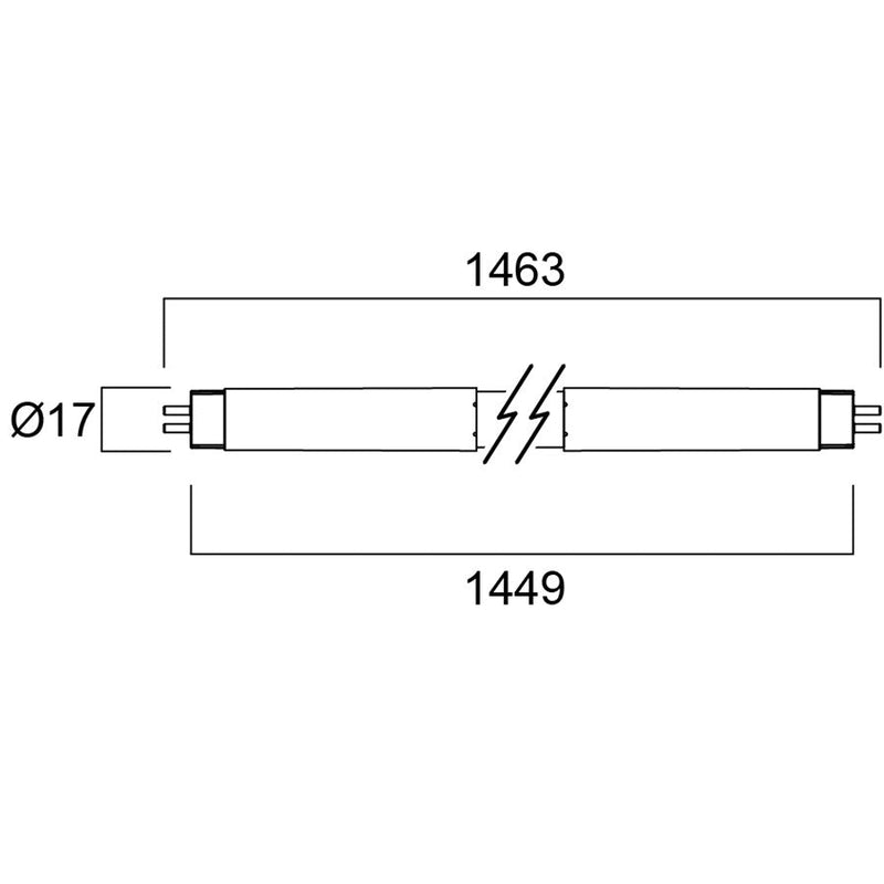 37W, 5600lm, ToLEDo Superia T5, 230V AC, G5, 4000K, 1449mm, LED Putki Sylvania