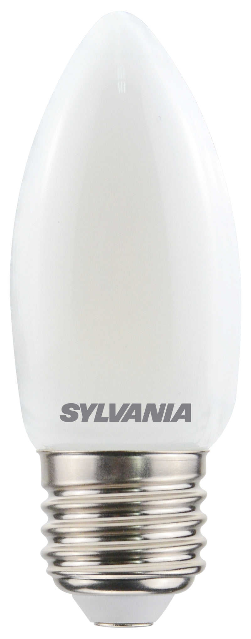 4,5W, 470lm, ToLEDo Retro Kynttilä, E27, 2700K, 35x93mm, Satiini, LED lamppu Sylvania