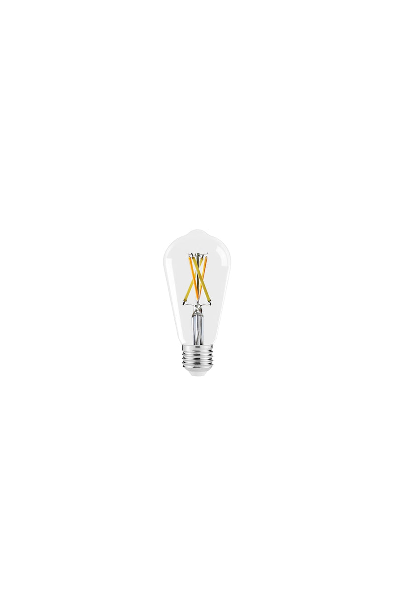 7W, 806lm, ToLEDo Retro SylSmart Home ST64 TW DIM, E27, 2000-6500K, 64x140mm, Led Älylamppu Sylvania