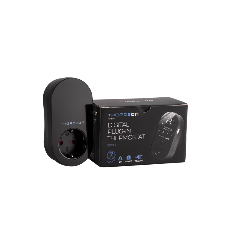 Digitaalinen Wi-Fi Plug-In termostaatti THORGEON