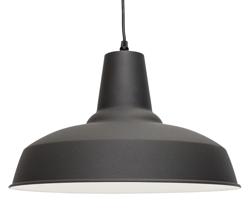 Loft Riippuvalaisin vaihdettavalla E27 polttimolla MAX. 60W Valkoinen ja musta Airam