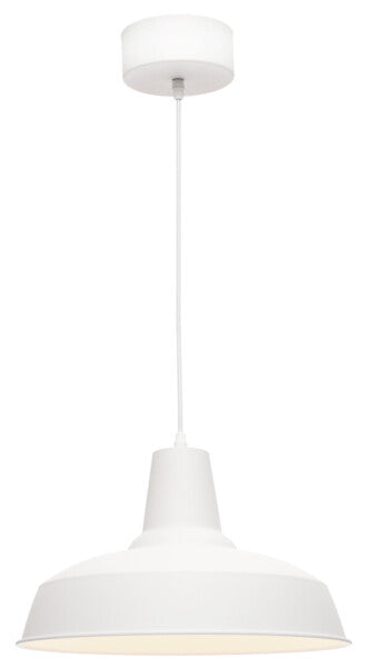 Loft Riippuvalaisin vaihdettavalla E27 polttimolla MAX. 60W Valkoinen ja musta Airam