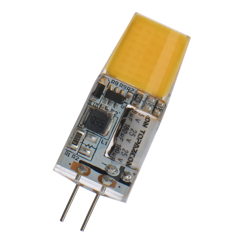 12V, 2.5W, 300lm, AC/DC, G4, 2700K, 14x40mm, LED lamppu