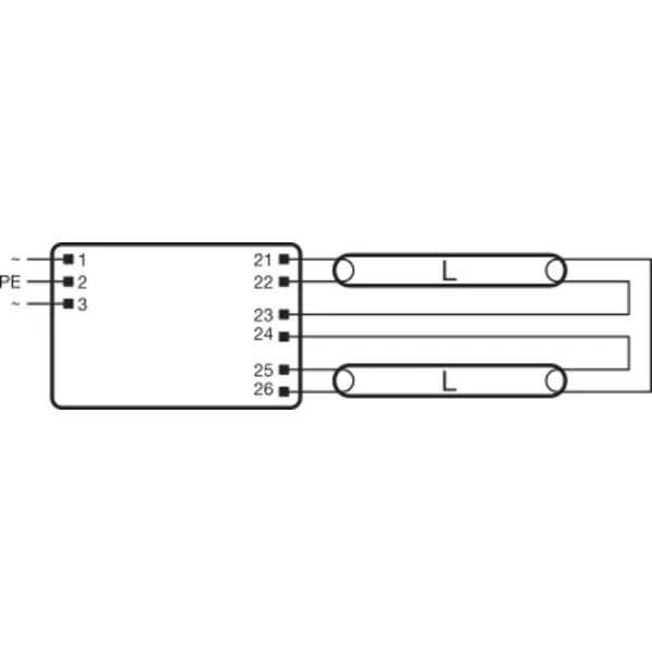 QUICKTRONIC QT-FIT8 2x58/220-240 Elektroninen liitäntälaite Osram