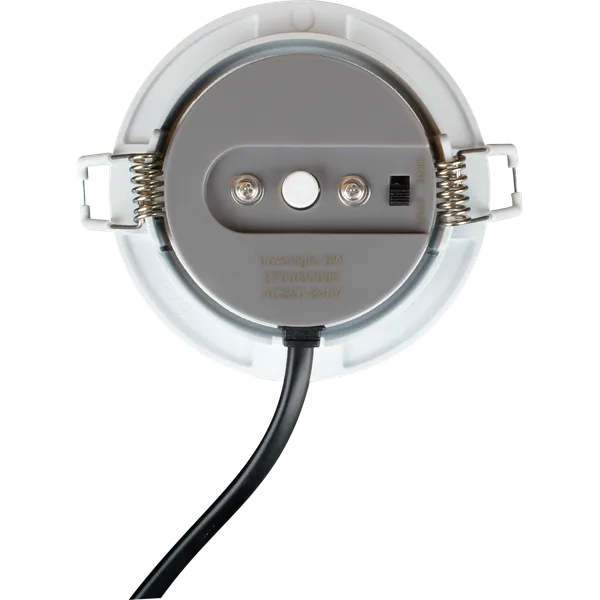 6W, 461lm, Halux LED Slim Downlight, DIM, CCT, 2700/3000K, IP44, IK04, 31x85mm, White LED Downlight Thorgeon