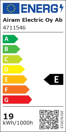 19W, 2452lm, Superlux, A67, E27, 67x143mm, LED lamppu Airam