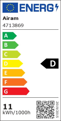 10.5W, 1521lm, Oiva, E27, 3000K, 60x108mm, Led lamppu Airam