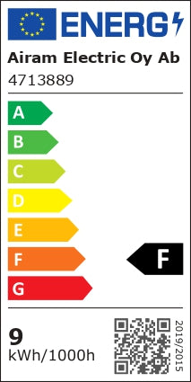 9W, 2700-6500K, SmartHome, E27, A60, 806lm, 60x118mm WiFi-Älylamppu Airam