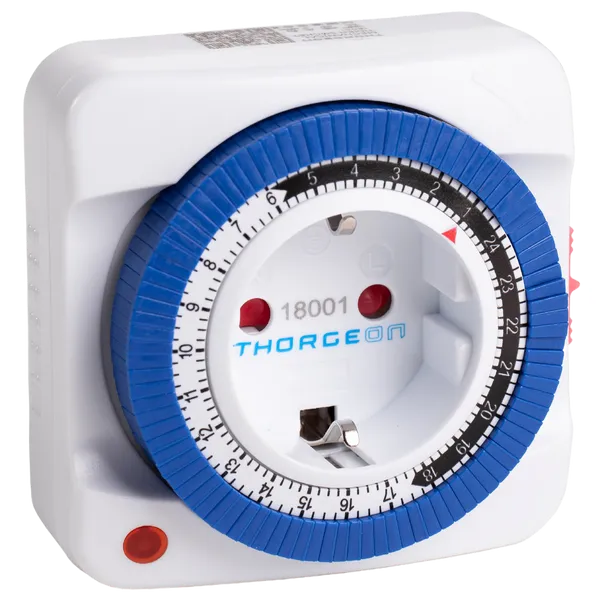 Mekaaninen ajastinkytkin 24h 15min THORGEON