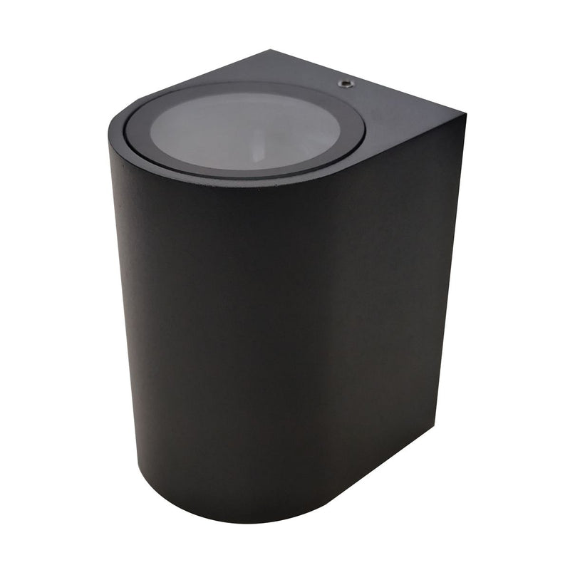 Thorgeon GU10 IP65 anthracite luminaire frame – round outdoor wall lamp, 77x100 mm