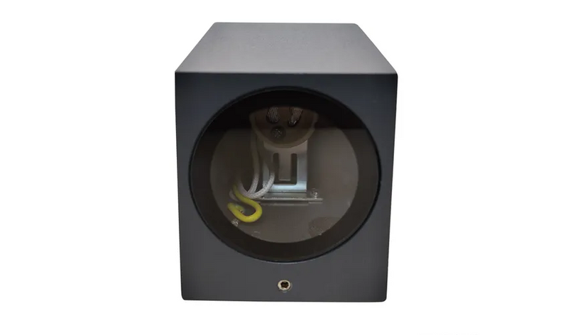 Thorgeon Luminaire Frame GU10 IP65 Anthracite – square outdoor wall light, 77x100 mm