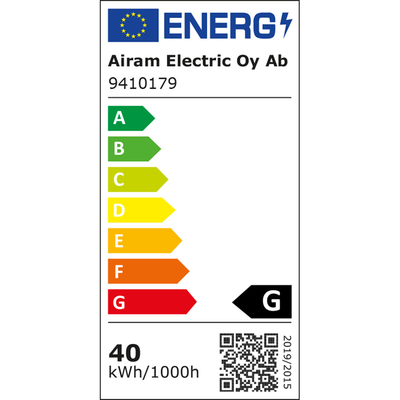 230V, 42W, 625lm, G9, 2800K, 13x42mm, 2kpl Halogeenilamppuja Airam