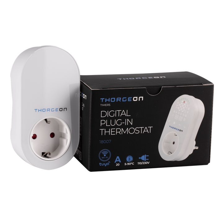 Digitaalinen Wi-Fi Plug-In termostaatti THORGEON