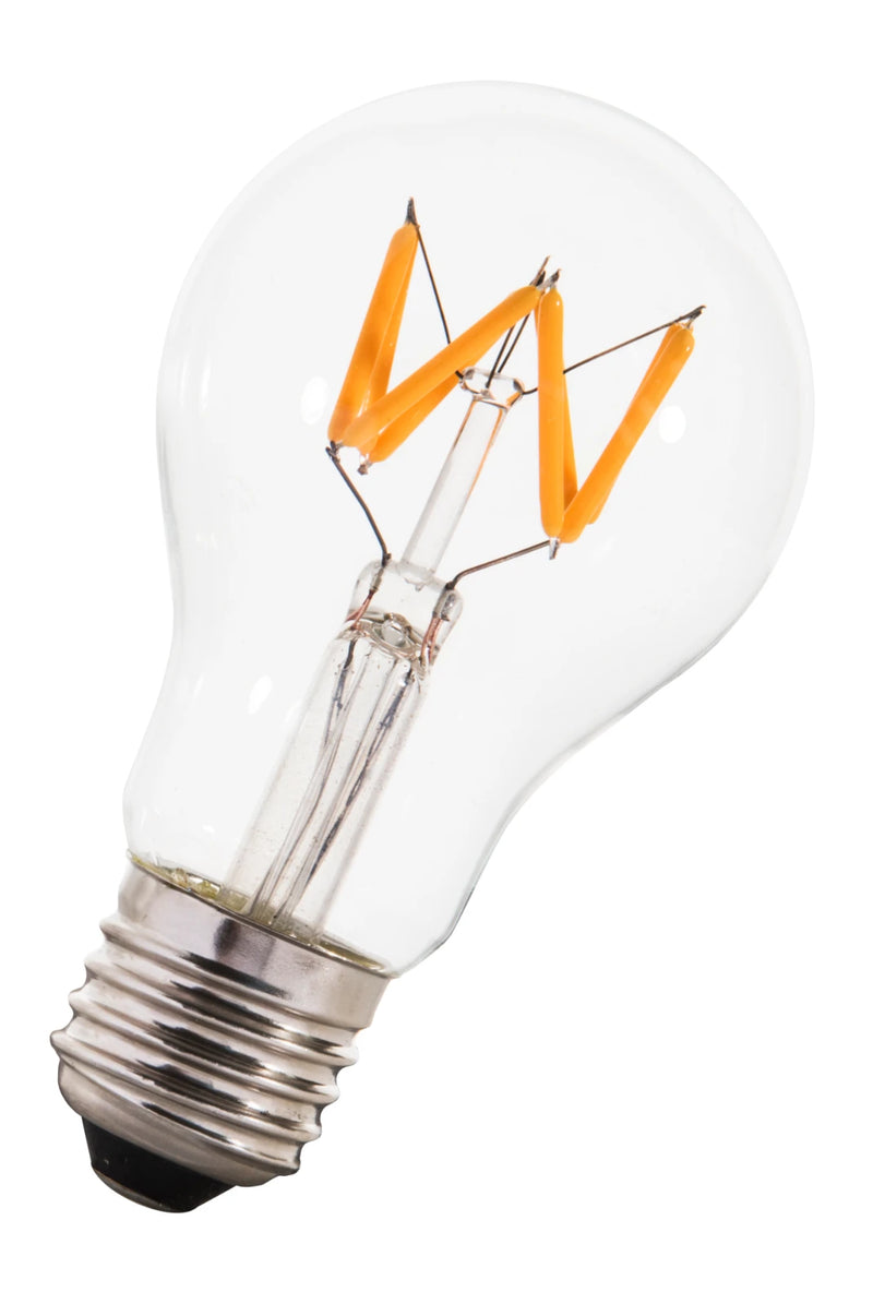 6W, 370lm, Filament Wave A60 DIM, E27, 2200K, 60x108mm, Led lamppu