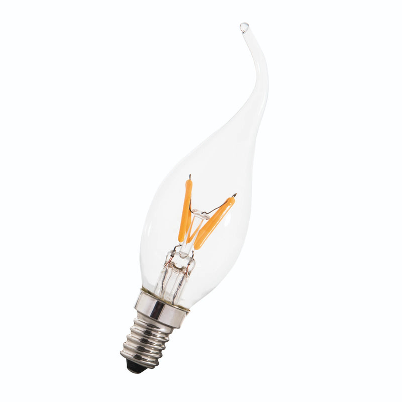 3W, 220lm, Filament Wave Cozy DIM, E14, 2200K, 35x123mm, Led kynttilälamppu