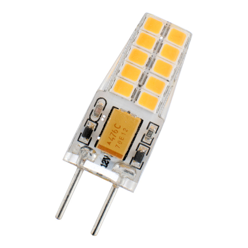 2.5W, 12V AC/DC, 260lm, GY6.35, 3000K, 12x37mm, LED Lamp