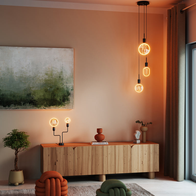 4W, 220lm, Vintage 1906 Globe 80 Filament GOLD, E27, 1800K, DIM, 80x120mm, LED Sisustuslamppu Osram