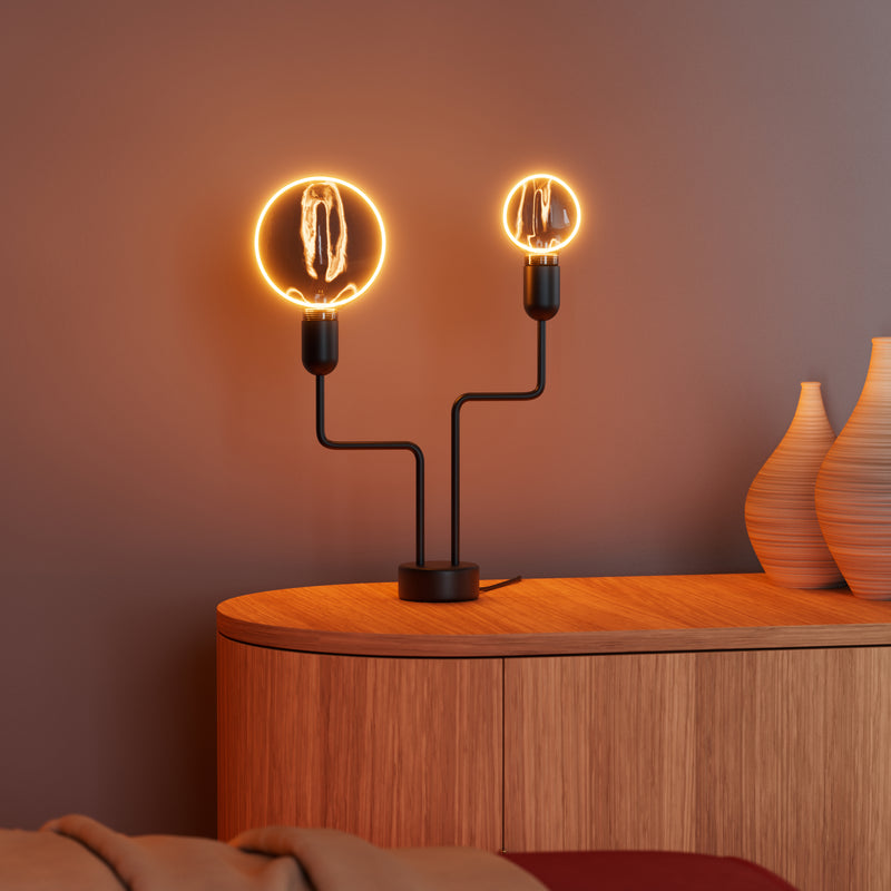 4W, 110lm, Vintage 1906 Globe 80 Filament SMOKE, 1800K, E27, DIM, 80x120mm, LED Sisustuslamppu Osram