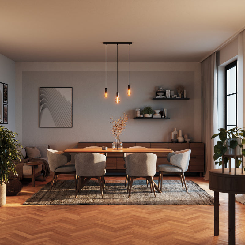 2,2W, 60lm, Vintage 1906 Edison 6 Filament Magnetic SMOKE, 1800K, E27, 64x140mm, LED Sisustuslamppu Osram