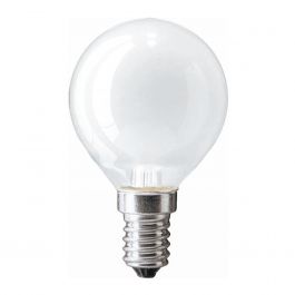 40W, 290lm, P45, E14, 44x75mm, Incandescent bulb matte