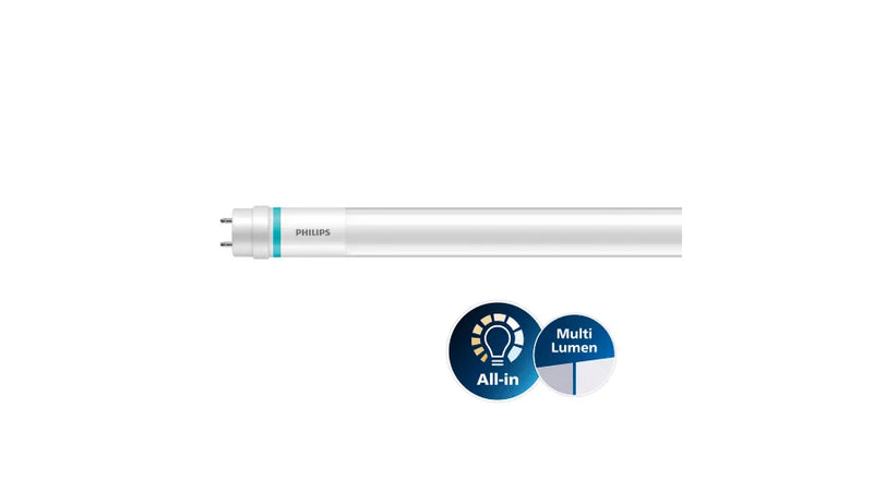 19.3/23W, 3100/3700lm, CorePro LEDtube T8 G13 EM/230V, 4000K, 28x1500mm, Led putki Philips