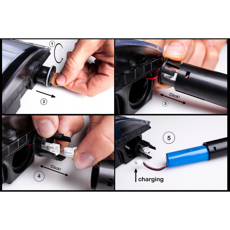 5W, 100lm, Emergency LED, IP65, IK08, with 3h battery, White LED Safety light THORGEON