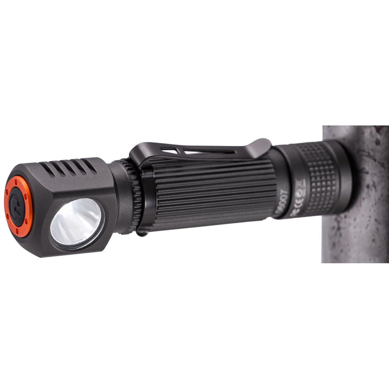 3W, 130lm, Head Strong Flashlight IPX5, USB-ladattava 750mAh paristo, LED Otsalamppu THORGEON