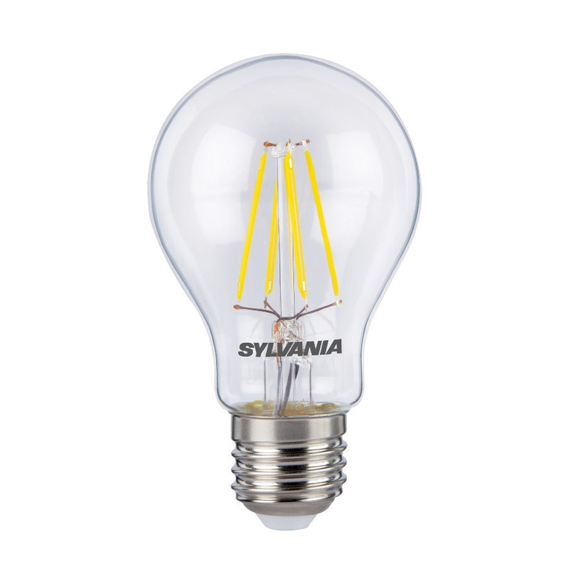4,5W, 470lm, ToLEDo Retro A60, E27, 60x108mm, Kirkas, LED lamppu Sylvania