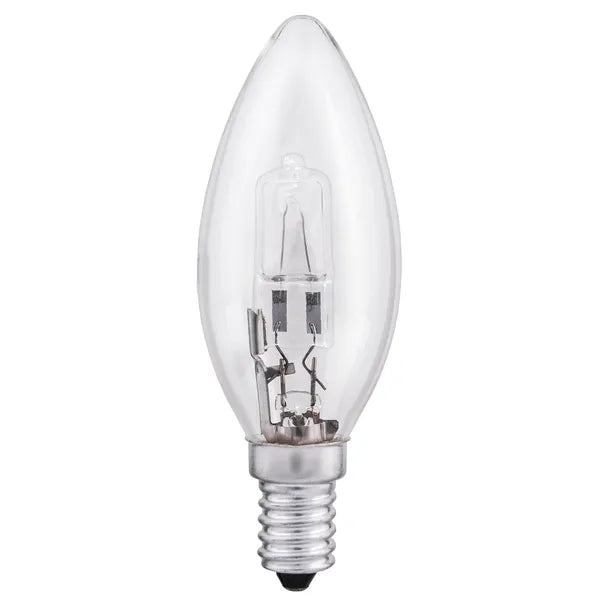 28W, 370lm, B35, E14, 2700K, 35x97mm, Halogen lamp