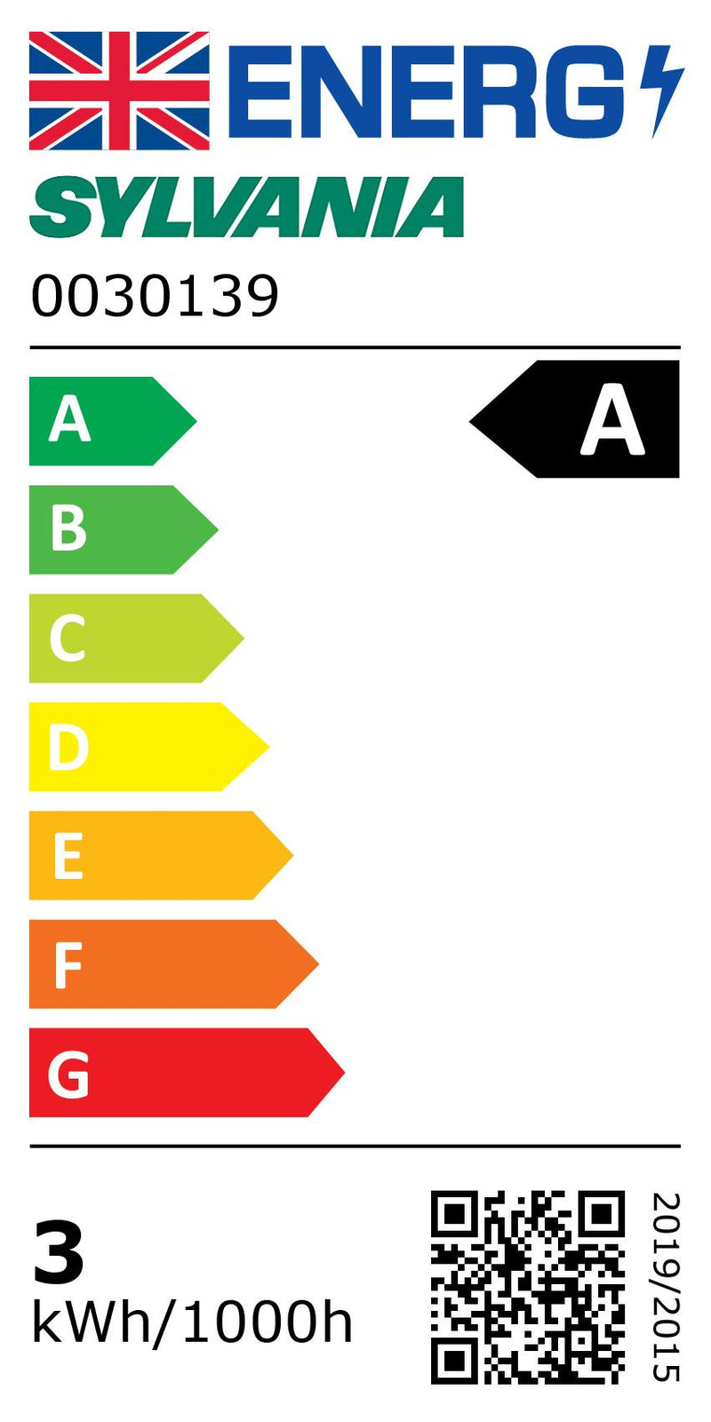 2.3W, 485lm, ToLEDo Platinum Kynttilä, E14, 2700K, 35x97mm, Led lamppu Sylvania