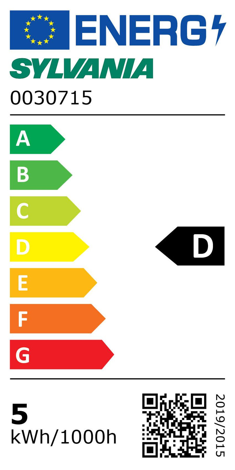 4.7W, 550/620lm, RefLED Superia Retro ES50, GU10, 36°, 50x54mm, LED lamppu Sylvania