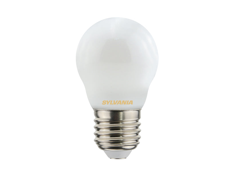 4.5W, 470lm, ToLEDo Retro Ball, G45, E27, 2700K, 45x78mm, Satin, LED Lamp Sylvania