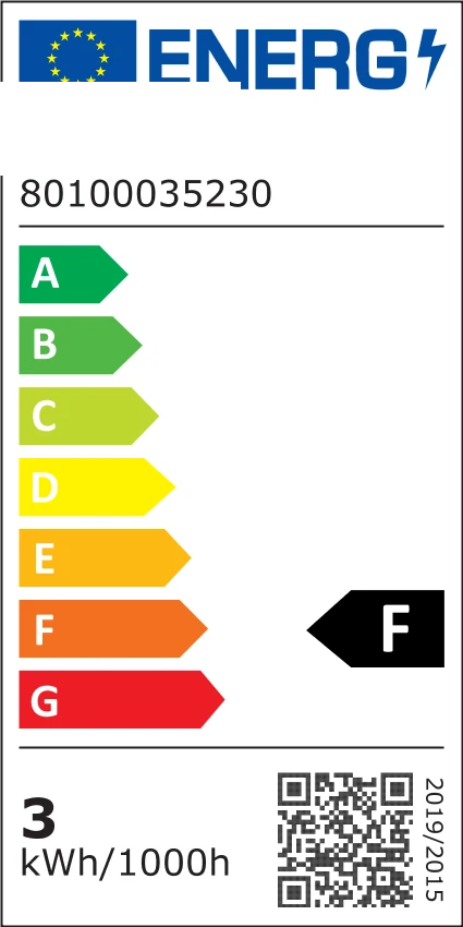 10-30V, 3W, 350lm, GY6.35, 3000K, 19x35mm, LED lamppu