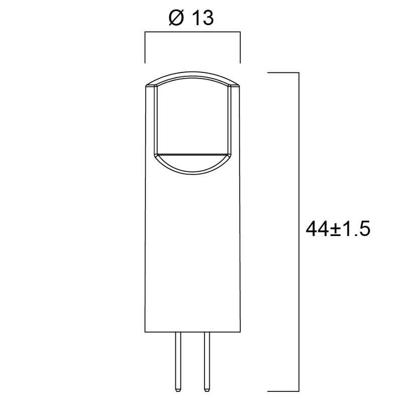 12V, 2.6W, 300lm, ToLEDo Retro, GY6.35, 2700K, 14x40mm, Led lamppu Sylvania