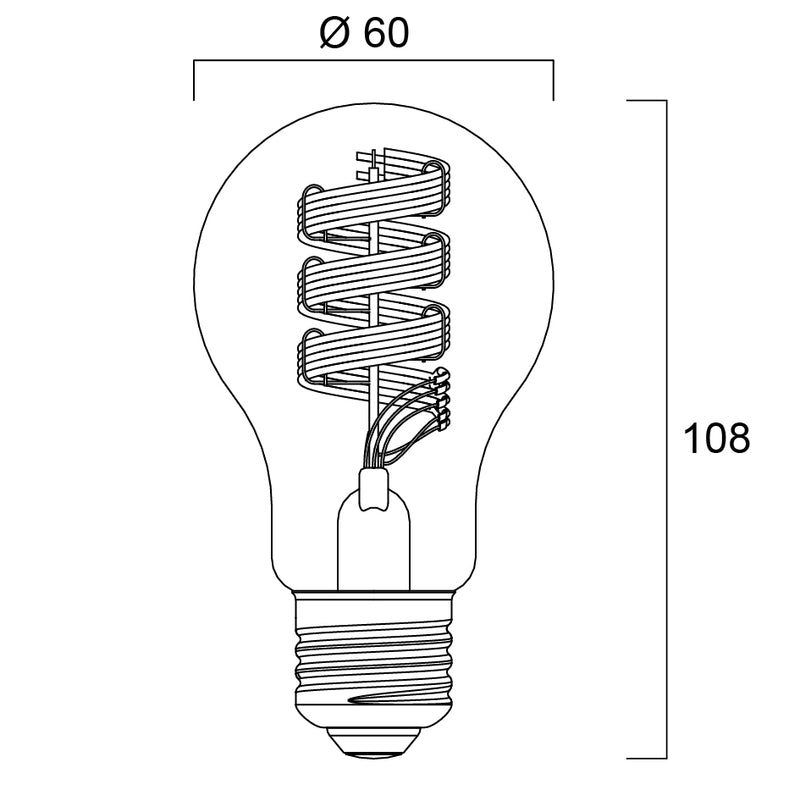 6.3W, 470lm, ToLEDo Retro SylSmart Home GLS RGBW DIM, E27, 2700-6500K, Led Älylamppu Sylvania