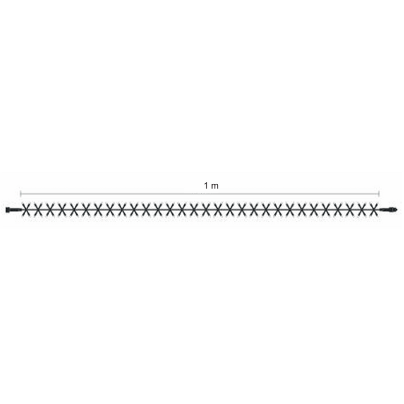 2.6W 1m LED Cluster String Lights 2200-2400K IP67 Valosarja Thorgeon