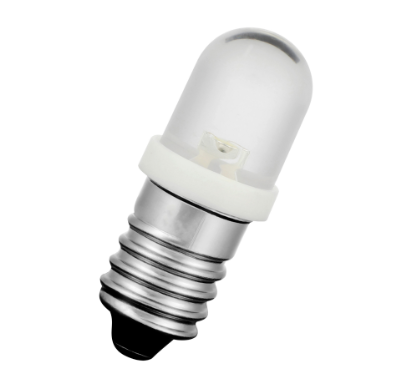 0.34W, 3lm, 24-28V AC/DC, 10.5x26mm, E10, LED Marker lamp