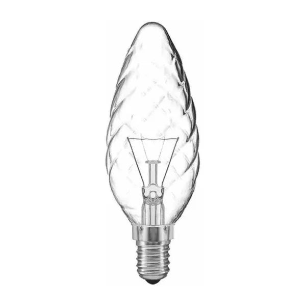 25W, 200lm, E14, 2700K, 35x97mm, Candle bulb