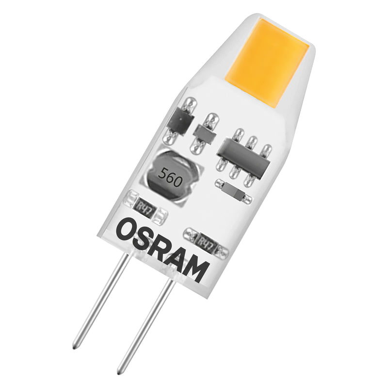 12V, 1W, AC/DC, G4, 100lm, 2700K, 10x30mm, 5PCS LED Lamp Osram
