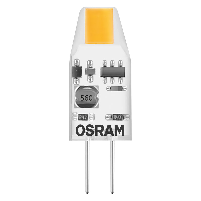 12V, 1W, AC/DC, G4, 100lm, 2700K, 10x30mm, 5PCS LED Lamp Osram