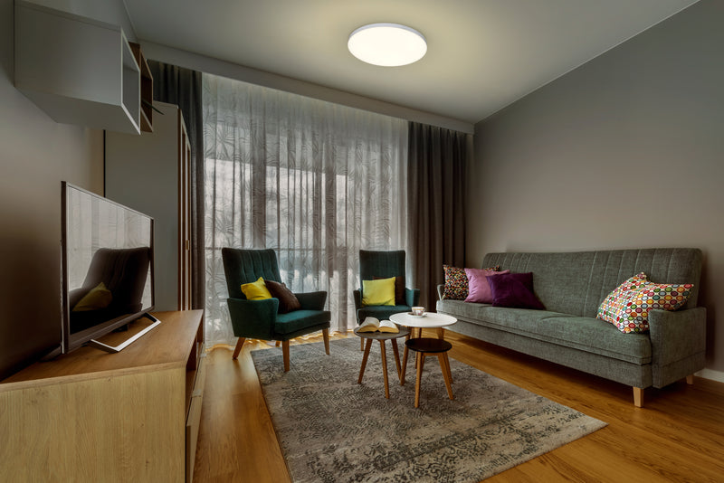 28W, 2700lm, Planon Frameless Round, 3000K, 65x450mm, LED Panel light Osram