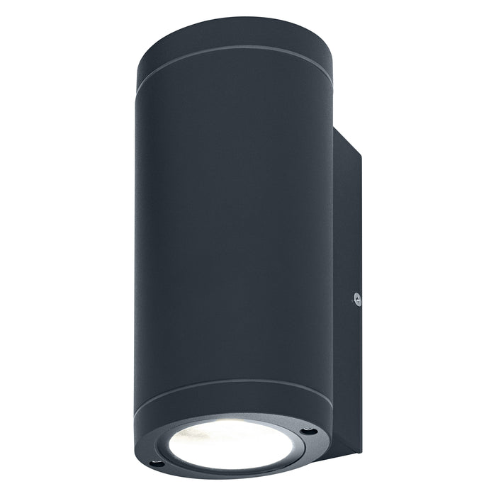 ENDURA Classic Beam Wall UpDown, GU10, IP44, IK03, Ulkovalaisinrunko Osram