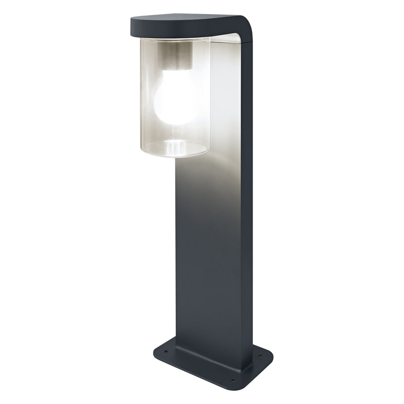 ENDURA Classic Cascade 50cm Post CLEAR, E27, IP44, IK03, Outdoor lamp body Osram