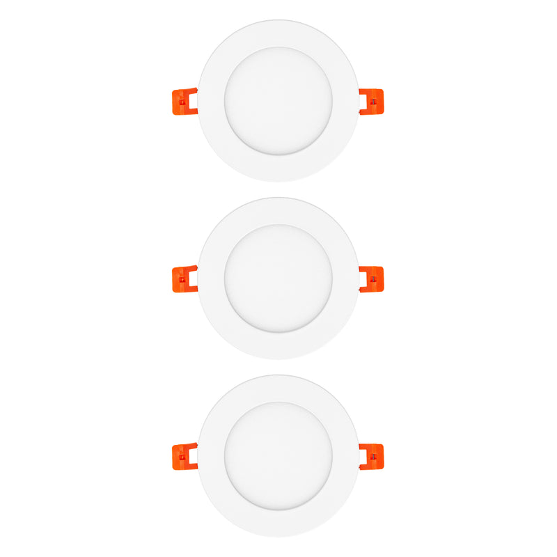 8W, 550lm, Downlight Slim Set 3x120mm, 3000K, IP20, LED Downlight Set Osram