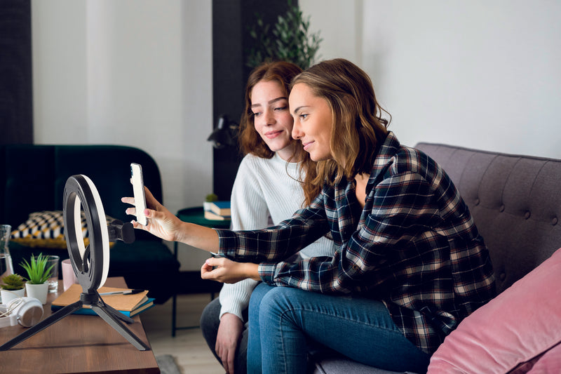 5,5W, 250lm, Linear LED Mobile Ring Desktop, 300mm, LED Rengasvalojalusta mobiililaitteelle Osram