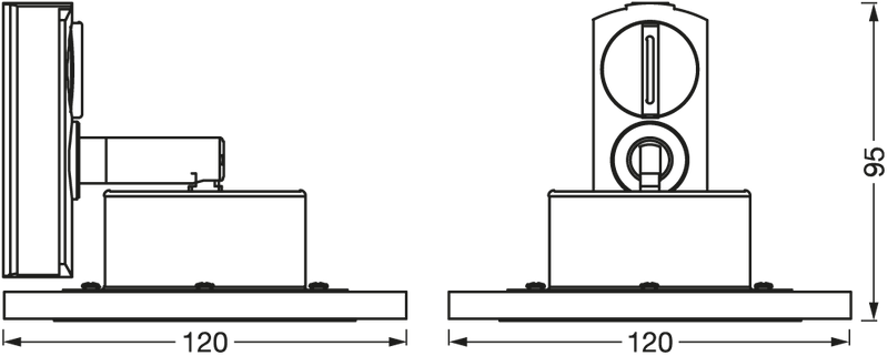 6,5W,  350lm, SMART+ Wifi Tracklight Spot Circle Tunable White, IP20, LED Kohdevalaisin Osram