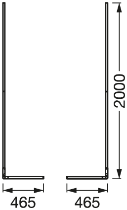 20W, 1710lm, Smart+ Wifi Floor Corner RGB + Tunable White, IP20, IK03, 465x2000mm, LED Älyvalaisin Osram