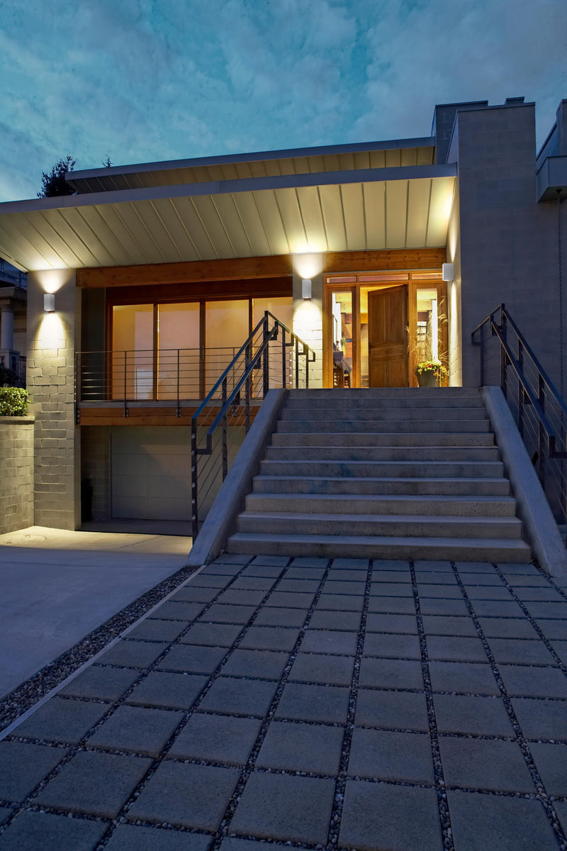 Endura Classic Square UpDown, GU10, IP44, IK04, Ulkoseinävalaisinrunko Osram